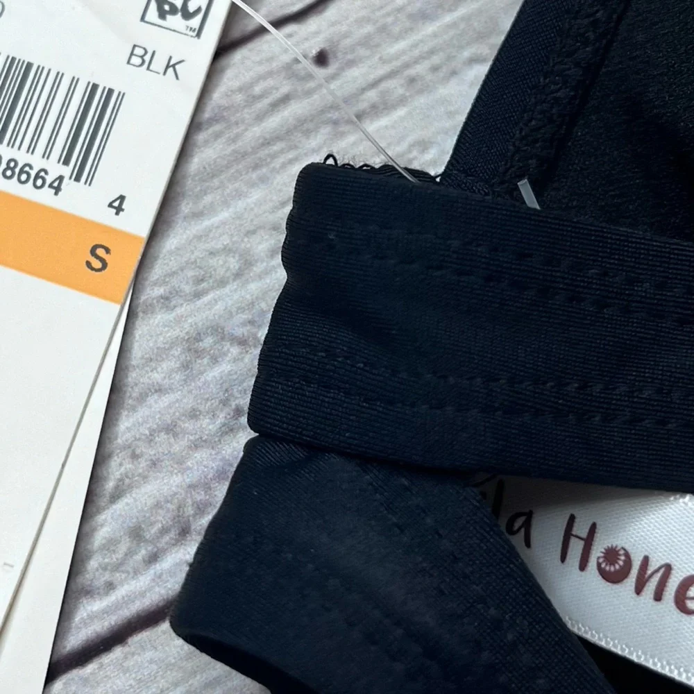 Hula Honey Black Bikini Swim Top